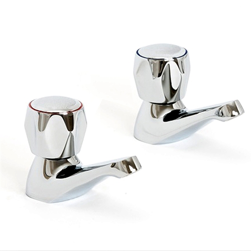 Chrome Contract Basin Taps